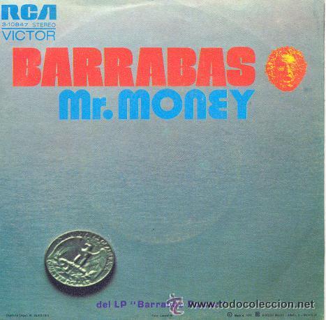 Discos de vinilo: barrabas mr. money single vinilo - Foto 1