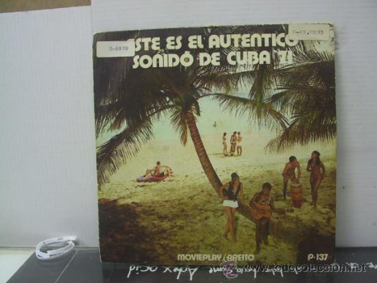 Disques de vinyle: ESTE ES EL AUTENTICO SONIDO DE CUBA 71 - PROMO - EDICION ESPA&Ntilde;OLA - MOVIEPLAY 1971