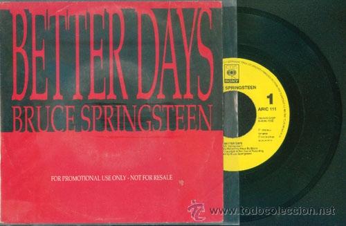 Discos de vinilo: BETTER DAYS (Bruce Springsteen) - Foto 1