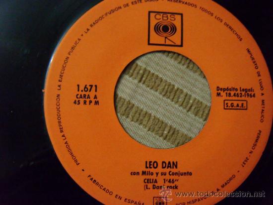 Discos de vinilo: LEO DAN  ---CELIA---MARY ISABEL   CBS 1984 - Foto 1