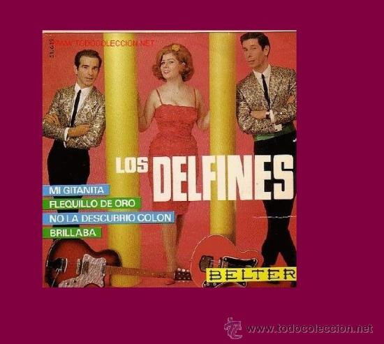Discos de vinilo: LOS DELFINES DISCO EP 1966 - Foto 1