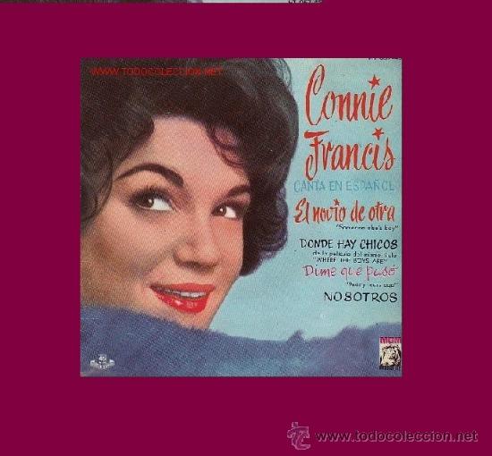 Discos de vinilo: CONNIE FRANCIS  DISCO EP CANTA EN ESPA&Ntilde;OL - Foto 1