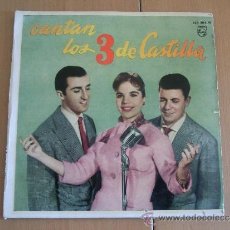 Discos de vinilo: LOS 3 DE CASTILLA CANTAN ... EP 1959. Lote 32828417