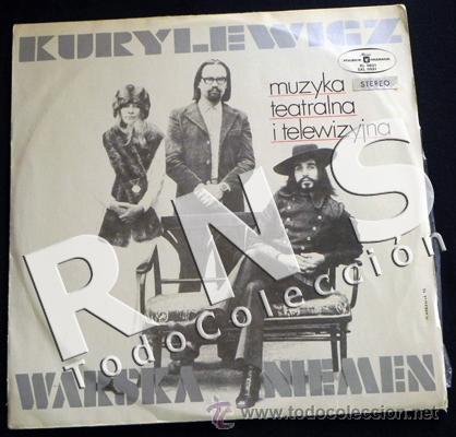 Disques de vinyle: kurylewicz warska niemen - DISCO VINILO LP - &iquest; A&Ntilde;OS 70 ? - POLONIA - M&Uacute;SICA POLACA &iquest; ROM&Aacute;NTICA ?