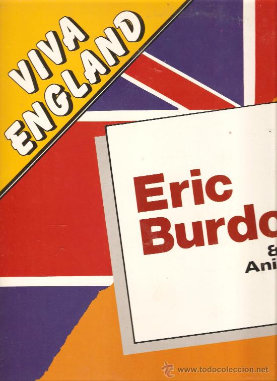 Discos de vinilo: LP ERIC BURDON & THE ANIMALS  : VIVA ENGLAND - Foto 1