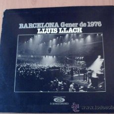 Discos de vinilo: LLUIS LLACH BARCELONA GENER DE 1976 