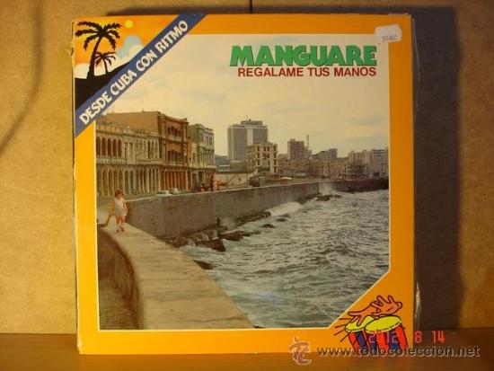 Discos de vinilo: Manguare - Regalame tus manos - Fonomusic 84.2745 - 1987 - Raro y Dificil