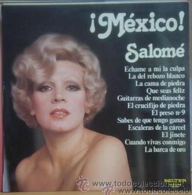 Discos de vinilo: SALOM&Eacute; - M&Eacute;XICO ! - LP BELTER 1977 - LS3 - Foto 1