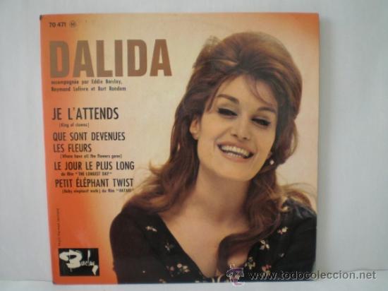 Discos de vinilo: SINGLE DE DALIDA A&Ntilde;OS 60 - Foto 1