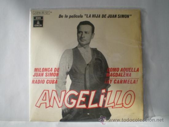 Discos de vinilo: SINGLE DE ANGELILLO A&Ntilde;OS 60 - Foto 1