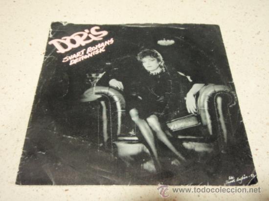 Vinyl records: DORIS ROBERTSSON  ( SVART ROMANS - DEMONISK )    SINGLE45  1982  RADIO STUDIO