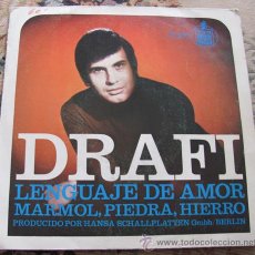 Discos de vinilo: DRAFI - LENGUAJE DE AMOR - SINGLE 1966. Lote 32960453