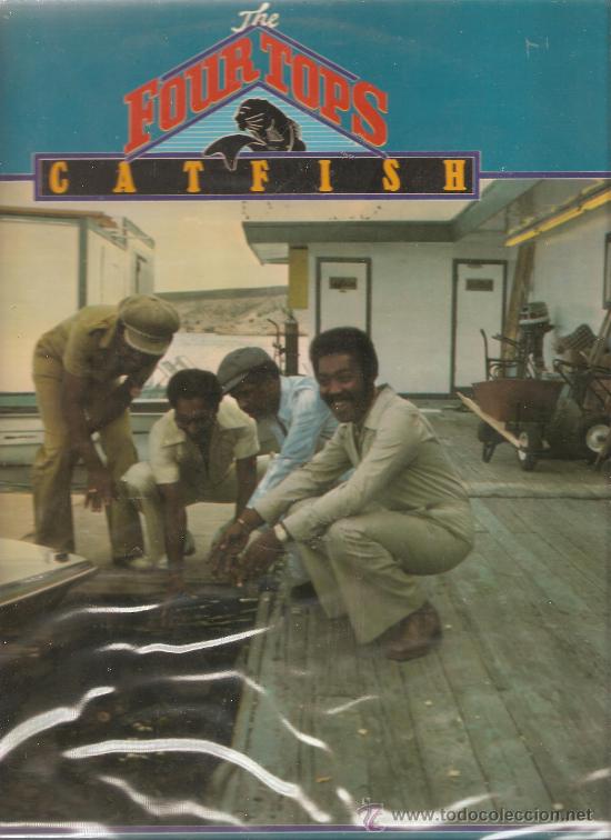 Discos de vinilo: LP THE FOUR TOPS : CATFISH - Foto 1