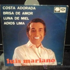 Discos de vinilo: LUIS MARIANO COSTA ADORADA BRISA DE AMOR LUNA DE MIEL ADIOS LIMA EP. Lote 32992905