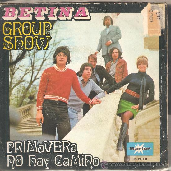 Discos de vinilo: SINGLE BETINA GROUP SHOW : PRIMAVERA - Foto 1