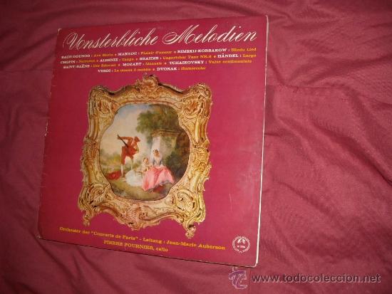 Discos de vinilo: INMORTAL MELODIES LP PPIERRE FOURNIER-JEAN MARIE AUBERSON-BACH-ALBENIZ-VERDI-