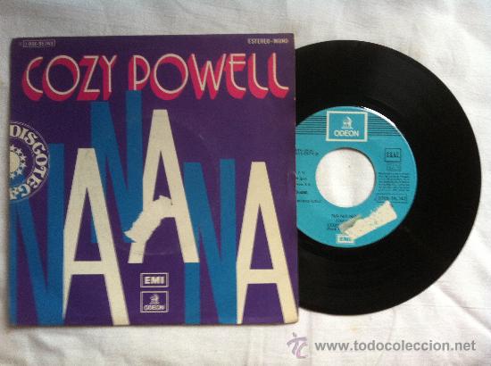 Discos de vinilo: cozy powell-nanana-mistral 7&rdquo; - Foto 1