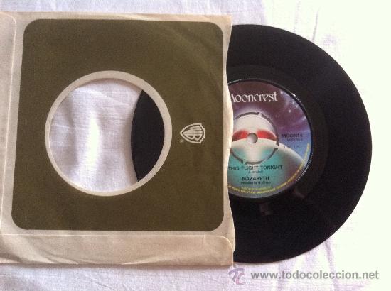 Discos de vinilo: NAZARETH -THIS FLIGHT TONIGHT-CALLED HER NAME  7&rdquo; - Foto 1