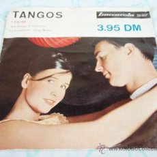 Discos de vinilo: 'TANGOS' (OLE GUAPA - A MEDIA LUZ - LA CUMPARSITA - TANGO BOLERO) SIMON KRAPP & ORQUESTA. Lote 33045843