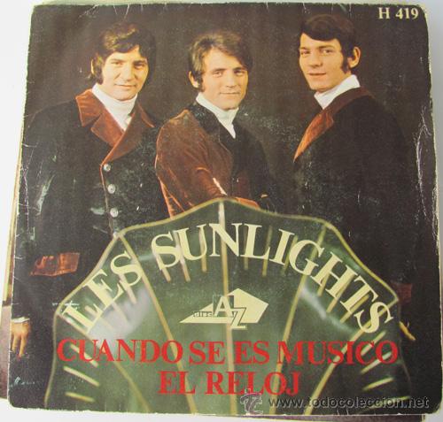 Vinyl-Schallplatten: LES SUNLIGHTS - CUANDO SE ES MUSICO - SINGLE 1968