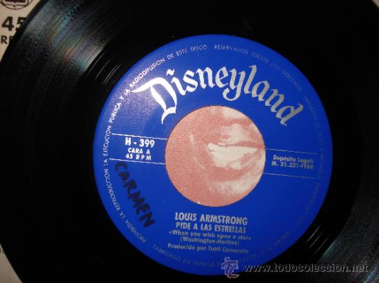 Discos de vinilo: LOUIS ARMSTRONG , PIDE LAS ESTRELLAS - Foto 2