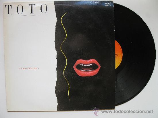 Discos de vinilo: LP - TOTO - &rdquo;ISOLATION&rdquo;. - Foto 1