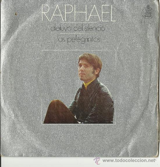Discos de vinilo: raphael aleluya del silencio single 1970 - Foto 1