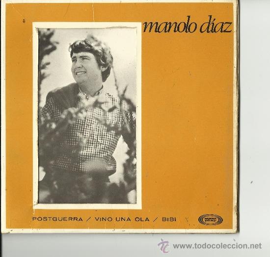 Discos de vinilo: manolo diaz single 1967.carpeta doble - Foto 1