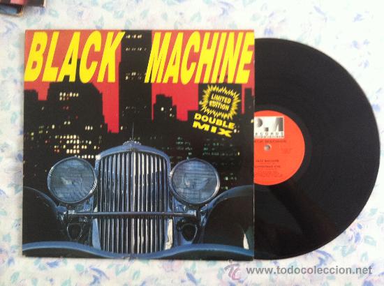 Discos de vinilo: MAXI 12&rdquo;BLACK MACHINE DOUBLE MIX - Foto 1