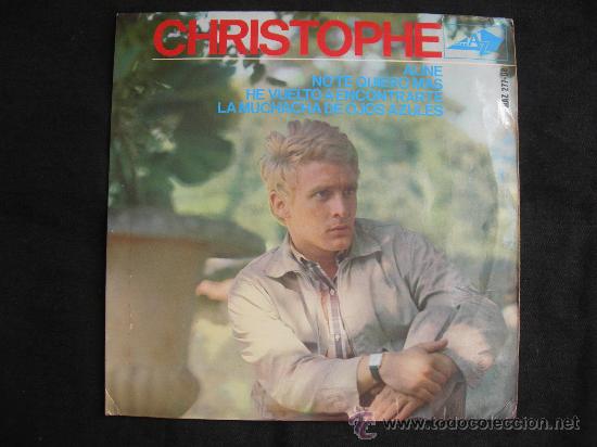 Discos de vinilo: EP CHRISTOPHE // ALINE + 3 - Foto 1