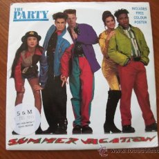 Discos de vinilo: SINGLE DE THE PARTY, SUMMER VACATION (REMIX 91´)/ RODEO, MICROSURCO, ED. INGLESA AÑO 1991