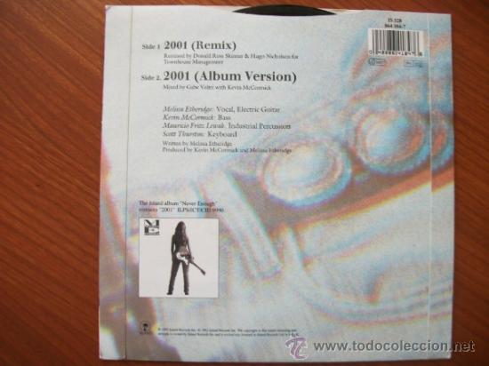 Discos de vinilo: SINGLE DE MELISSA ETHERIDGE, 2001 (DOS VERSIONES, REMIX Y LA DEL LP), ED. INGLESA 92&acute;, MICROSURCO - Foto 2