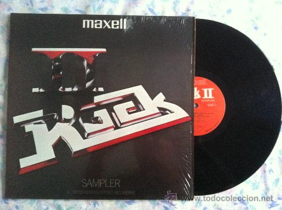 Discos de vinilo: lp-maxell-rock 2-sampler - Foto 1