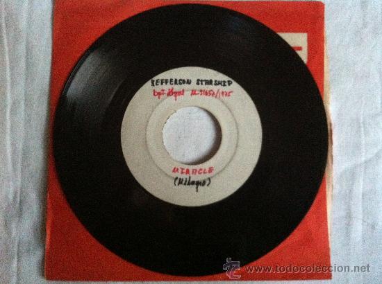 Discos de vinilo: 7&rdquo; JEFFERSON STARSHIP-MIRACLE - Foto 1