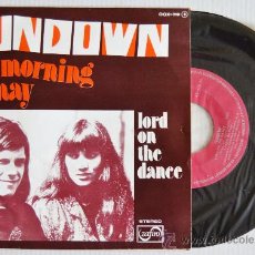 Discos de vinilo: SUNDOWN ONE MORNING IN MAY/LORD ON THE DANCE (ZAFIRO SINGLE 1976) ESPAÑA