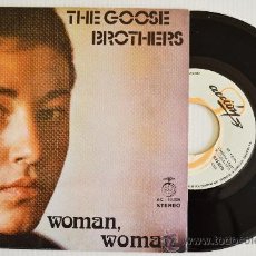 Discos de vinilo: THE GOOSE BROTHERS WOMAN, WOMAN (ZAFIRO SINGLE 1972) ESPAÑA