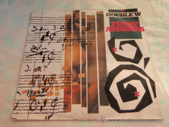 Discos de vinilo: DOUBLE W  ( FUNKY AMADEUS   2 VERSIONES )   1991 - GERMANY  SINGLE45  RCA - Foto 1