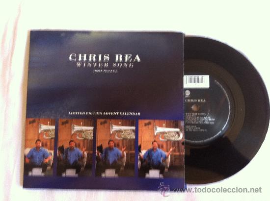 Discos de vinilo: 7&rdquo; CHRIS REA-WINTER SONG-THREE TRACK EP - Foto 1