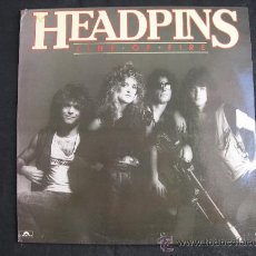Discos de vinilo: LP HEADPINS // LINE OF FIRE