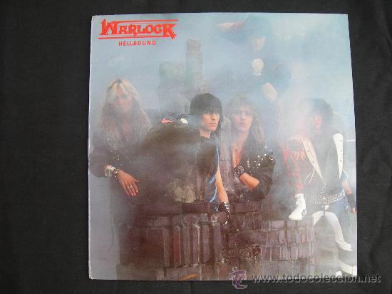 Discos de vinilo: LP WARLOCK // HELLBOUND - Foto 1