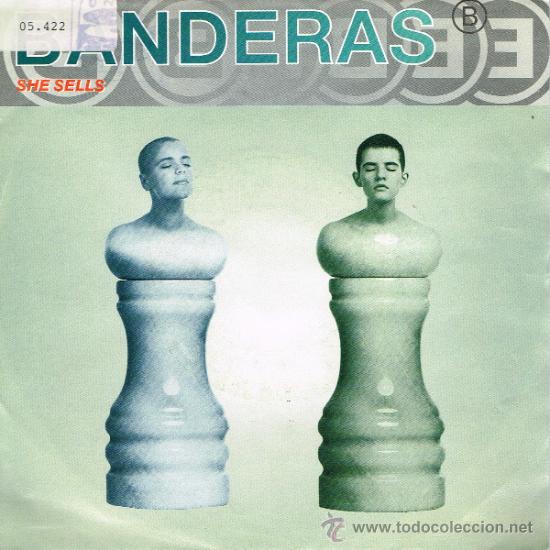 Discos de vinilo: Banderas - The Sells (2 versiones) - Single 1991 - Foto 1