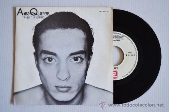 Discos de vinilo: AMBO QUAERENS Risk (ZAFIRO Single 1981) ESPA&Ntilde;A - Foto 1