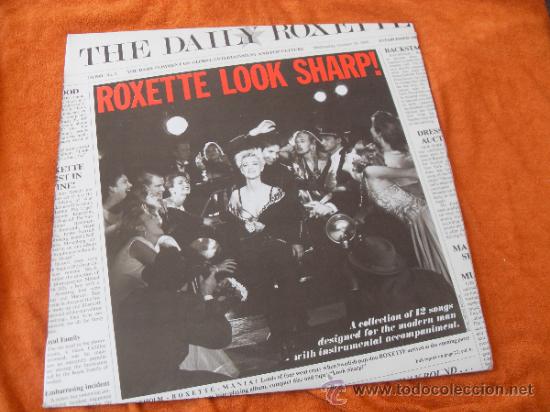 Discos de vinilo: ROXETTE LP LOOK SHARP! MADE IN SPAIN 1988 - Foto 1