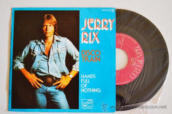 Discos de vinilo: JERRY RIX Disco Train (ZAFIRO Single 1977) ESPA&Ntilde;A - Foto 1