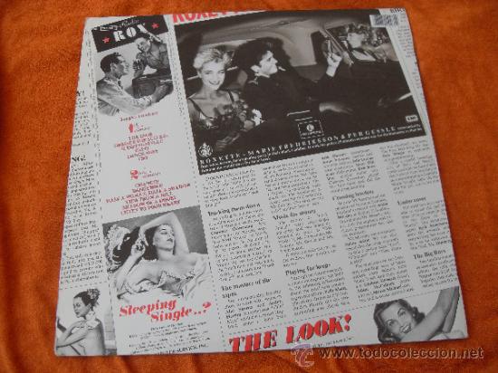 Discos de vinilo: ROXETTE LP LOOK SHARP! MADE IN SPAIN 1988 - Foto 2