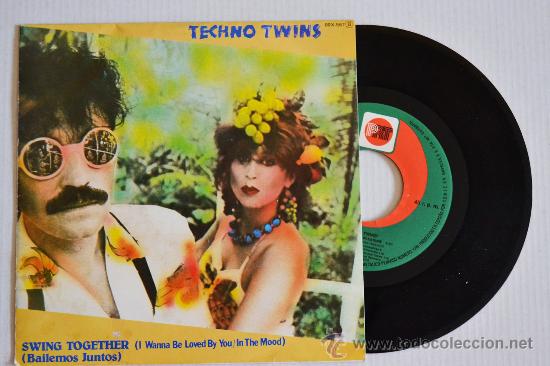 Discos de vinilo: TECHNO TWINS Swing Together (ZAFIRO Single 1982) ESPA&Ntilde;A - Foto 1