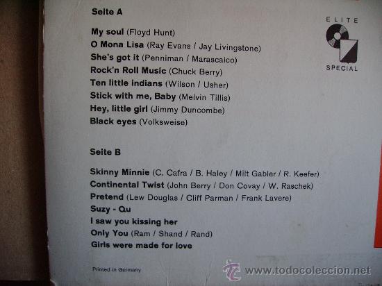 Discos de vinilo: JIMMY AND THE RACKETS ---- SAME - Foto 2