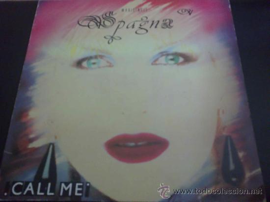 Discos de vinilo: SPAGNA, CALL ME - MAXI SINGLE DE VINILO - Foto 1