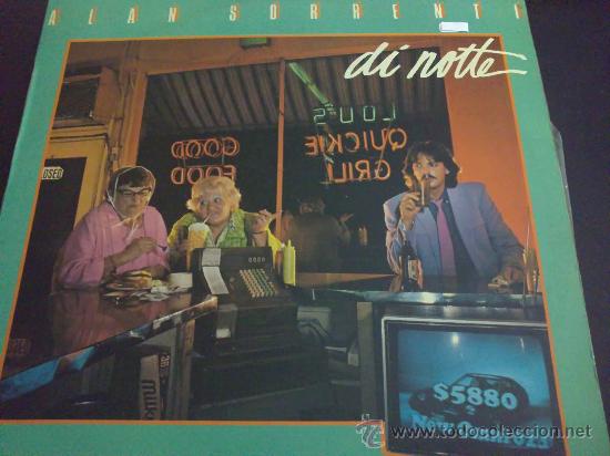 Discos de vinilo: ALAN SORRENTI, DI NOTTE - LP DE VINILO - Foto 1