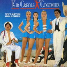 Discos de vinilo: KID CREOLE & THE COCONUTS - THERE'S SOMETHING WRONG IN PARADISE / BROADWAY RHYTHM - MAXISINGLE 1983